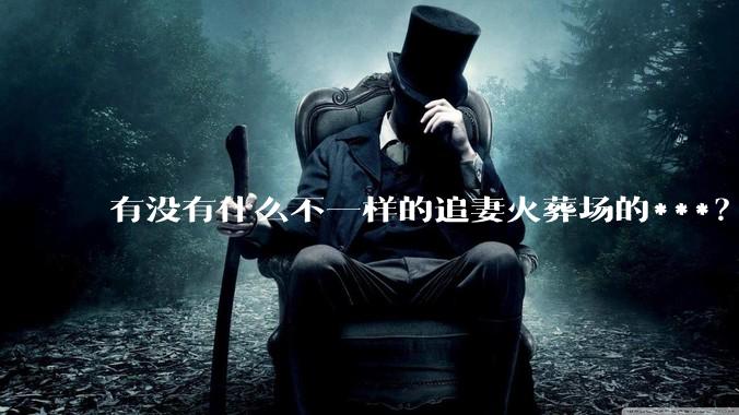 有没有什么不一样的追妻火葬场的***？
